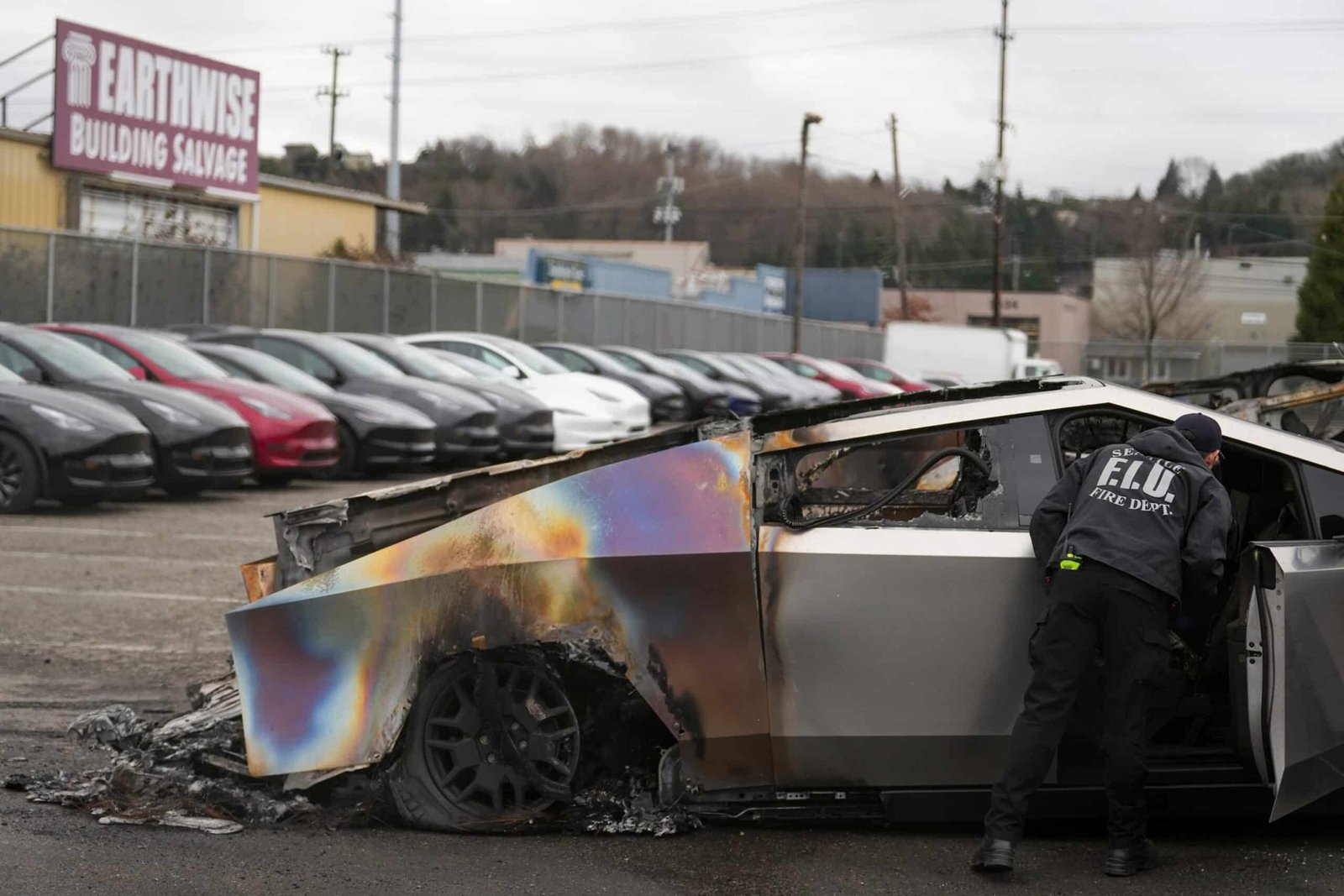 Trump suggested that Vandal Tesla should be sent to prison in El Salvador

