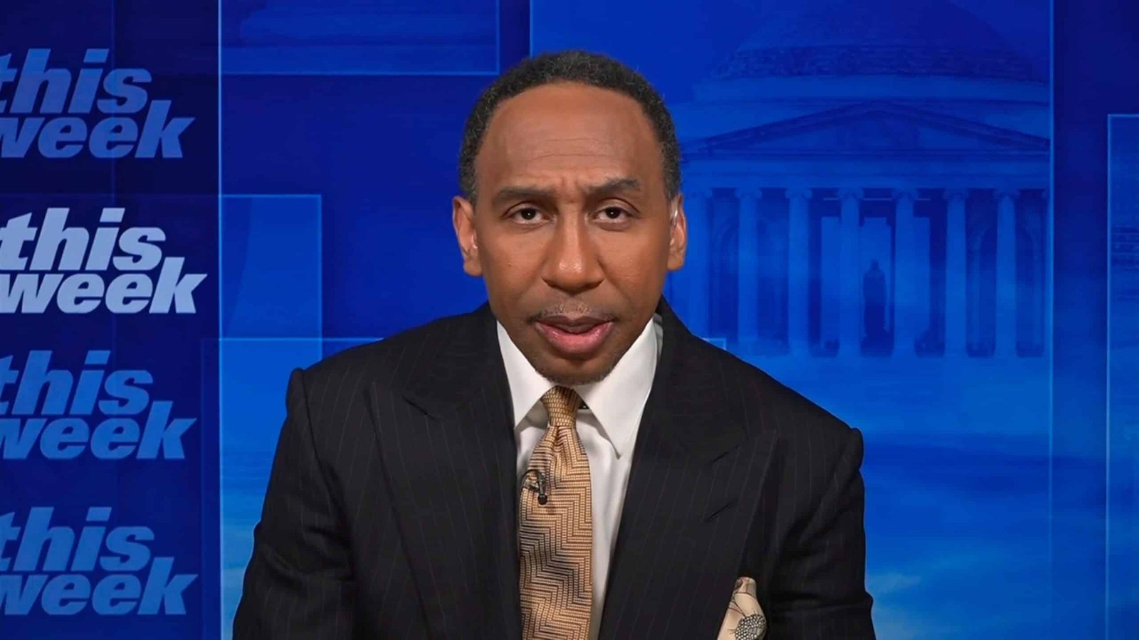Stephen A. Smith said he 'had no choice' but to consider the nomination for the President

