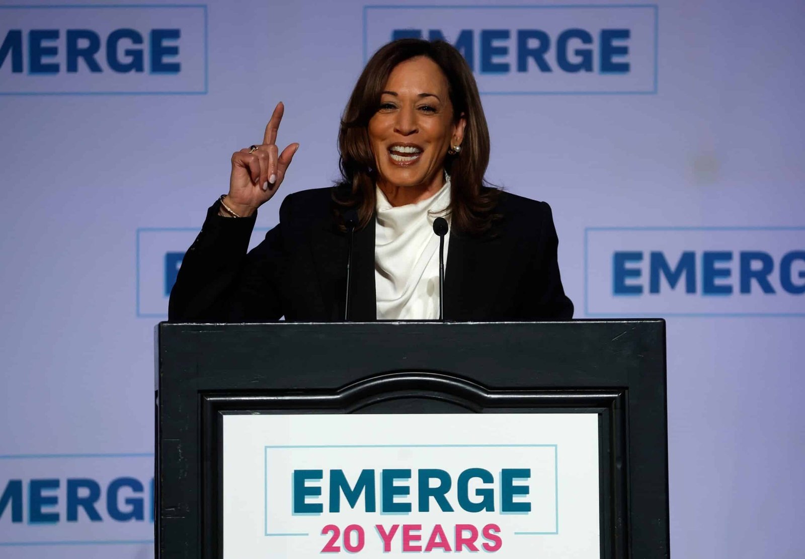 Photo: Kamala Harris spoke at Emerge Gala in San Francisco