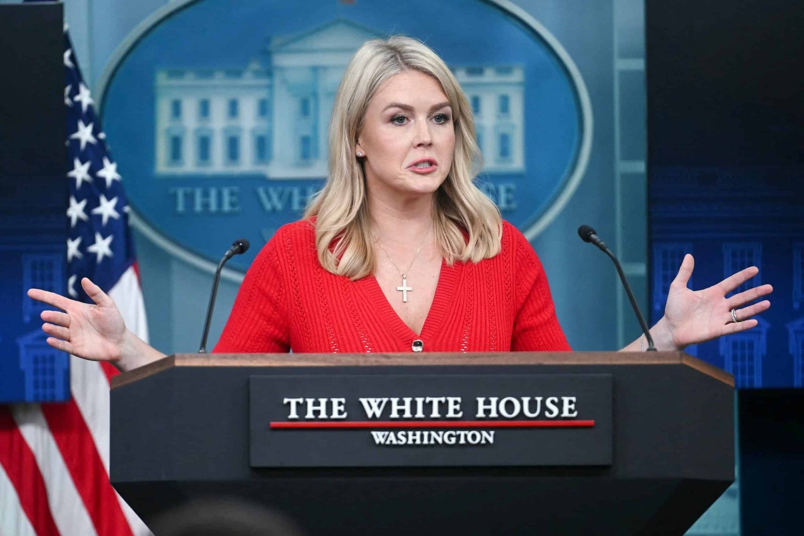 The White House slammed the judge who ruled Trump on the tariff


