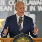 Biden said 'I feel good' and 'optimistic' in the first public comments about cancer care