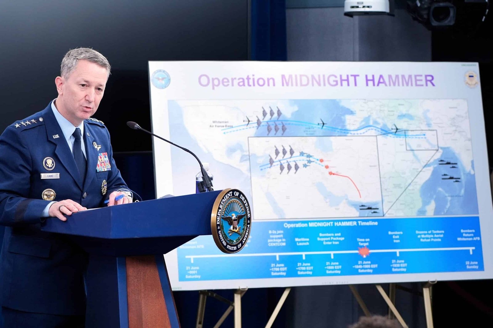 Hegseth, Caine said the US attack on Iran's nuclear site uses 'misdirection' and bait


