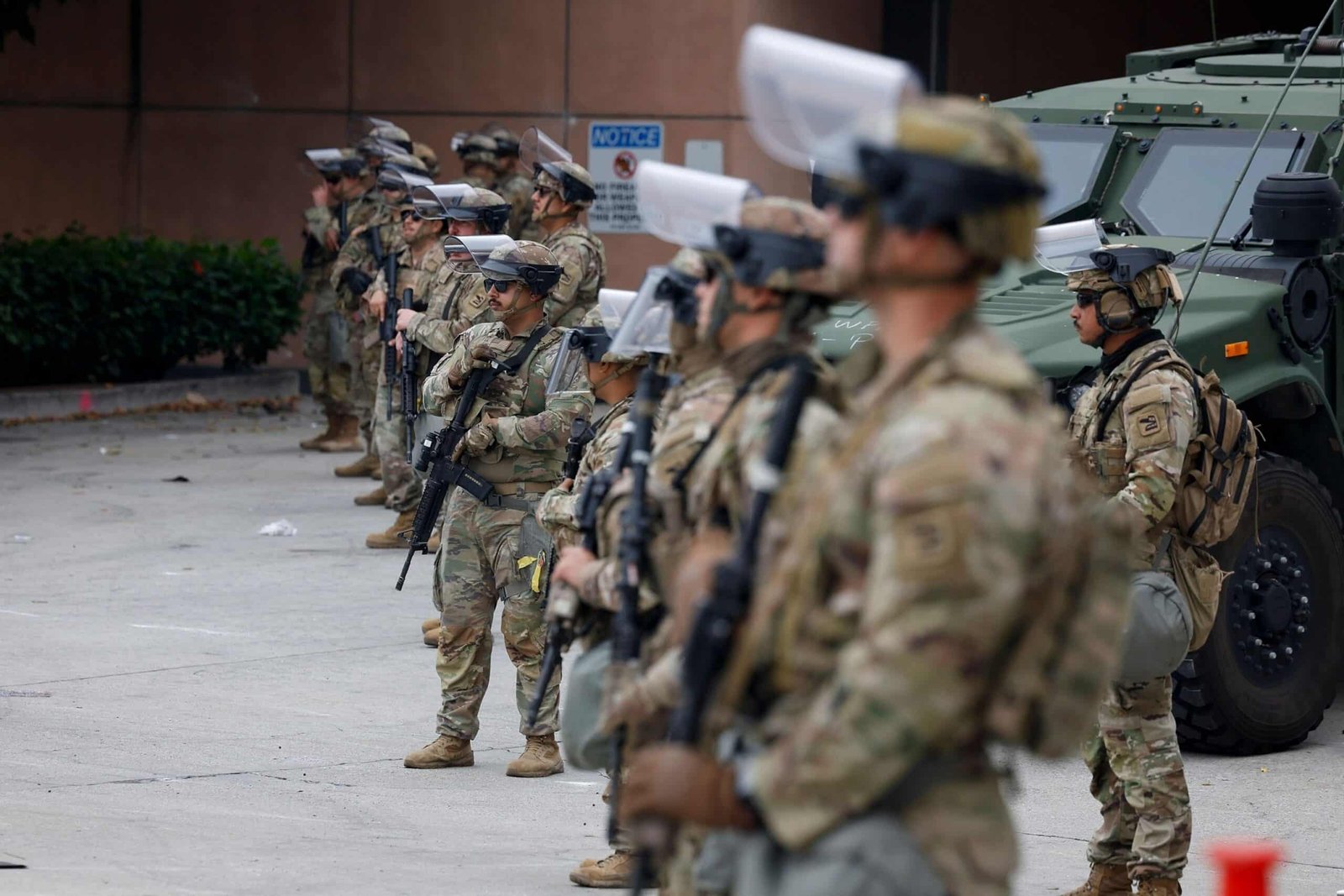Noem said the guard would not be needed at LA if Newsom did his job

